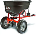 130-Lb. Tow-Behind Broadcast Spreader ¨C Heavy-Duty Yard &amp; Field Fertilizer/Seed Dispenser