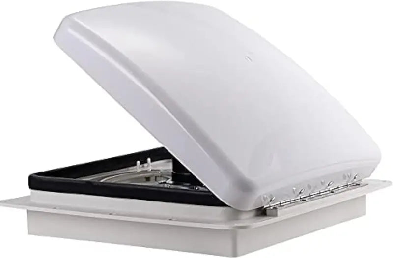 14-Inch 12V RV Roof Vent Fan ¨C 10-Speed Reversible Manual Lift, No Remote Required