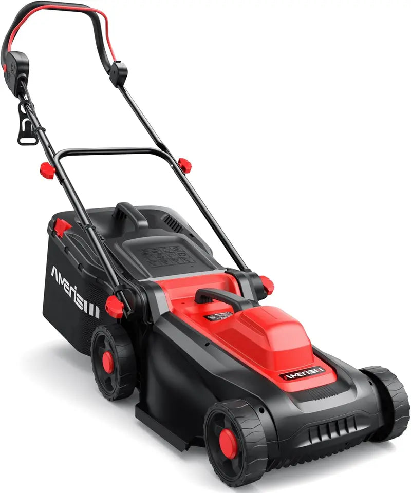 14-Inch 2-in-1 Corded Electric Lawn Mower ¨C 12.5-Amp, 3400 RPM, Mulching &amp; Bagging