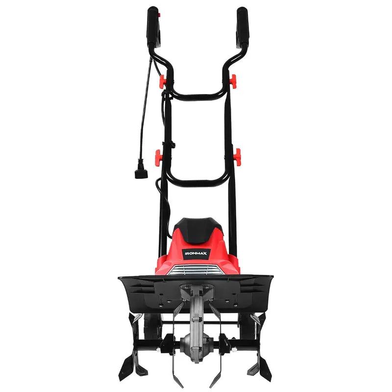 14-Inch Corded Electric Tiller ¨C 10 Amp Dual-Purpose Cultivator with 9-Inch Depth