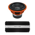 15″ 2-Ohm Car Subwoofer + Monoblock Amplifier Bundle ¨C STU-1546-D2 Audio Package