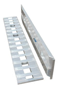 15-Foot Aluminum Loading Ramp Set ¨C 6,000 LB Capacity with Knife-Edge and Hook Ends
