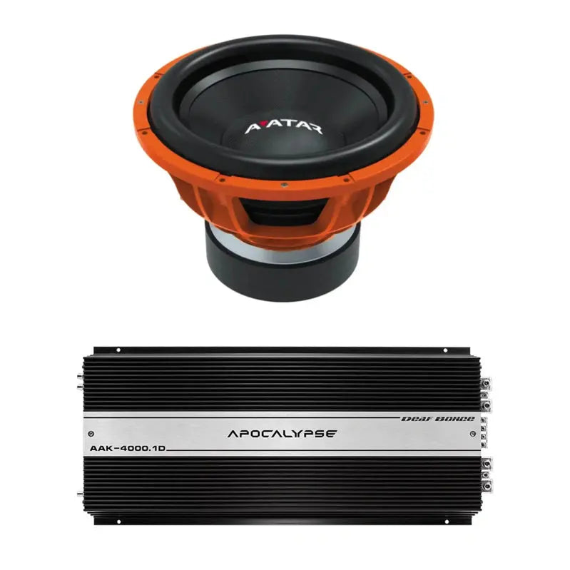 15-Inch 2-Ohm Subwoofer &amp; Monoblock Amplifier Package ¨C STU-1546-D2 Car Audio System