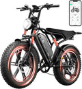 1500W All-Terrain Fat-Tire Electric Bike ¨C 20″ Wheels, 60-Mile Range, 28 MPH Top Speed