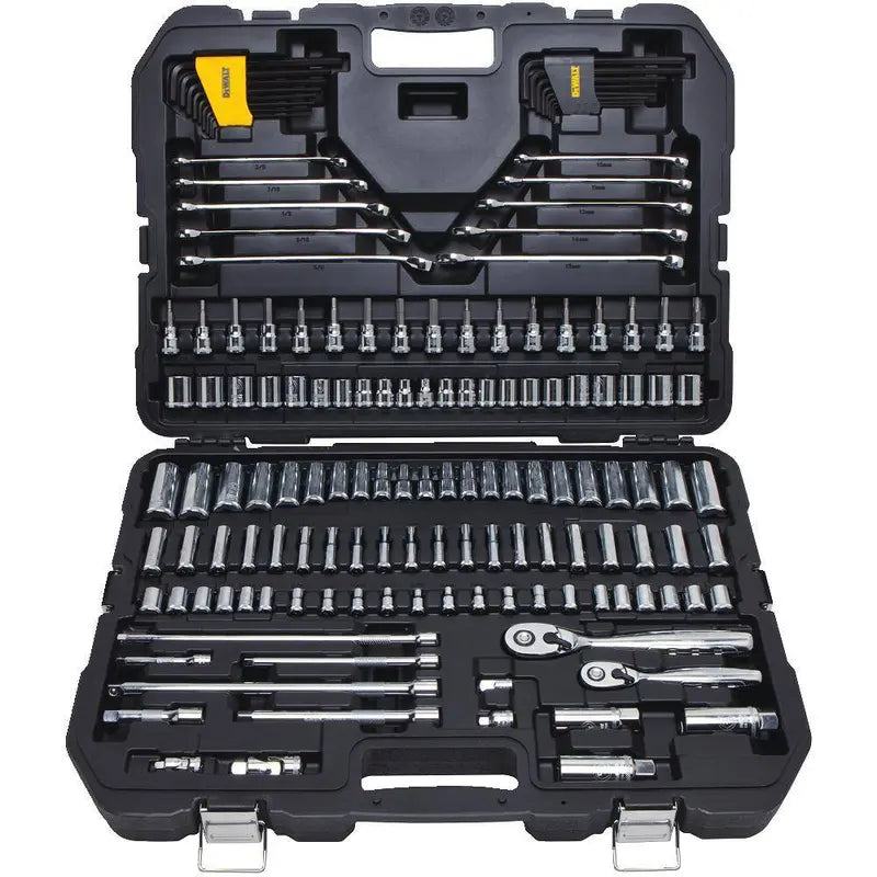 156-Piece Comprehensive Mechanics Tool Set ¨C Essential Sockets, Wrenches &amp; Drivers