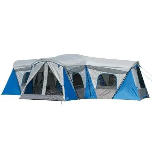 16-Person Family Cabin Tent ¨C Three-Room Layout with Multiple Entry Points