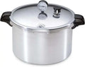 16-Quart Aluminum Pressure Canner ¨C Heavy-Duty Silver Cookware for Home Canning