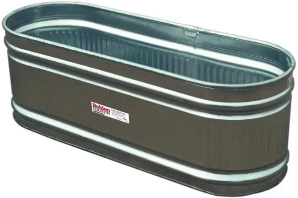 169-Gallon Galvanized Round-End Storage Tank ¨C Corrosion-Resistant, Heavy-Duty Construction