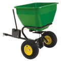 175-Pound Tow-Behind Broadcast Spreader ¡ª Rustproof Poly Hopper with Universal Hitch Compatibility