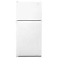 18 cu ft Top Freezer White Refrigerator