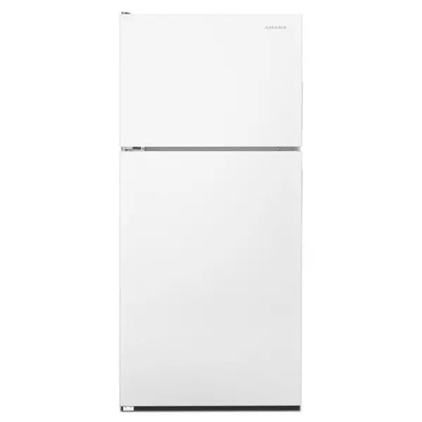 18 cu ft Top Freezer White Refrigerator