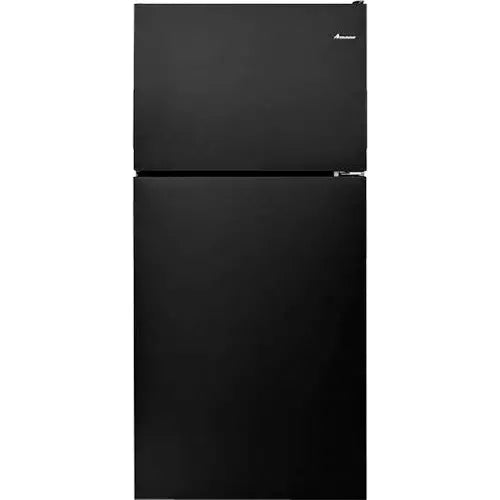 18-Cubic-Foot Top-Freezer Refrigerator ¡ª Sleek Black Exterior