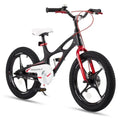 18-Inch Kids¡¯ Magnesium Alloy Bicycle ¨C Dual Disc Brakes, Sleek Black Finish