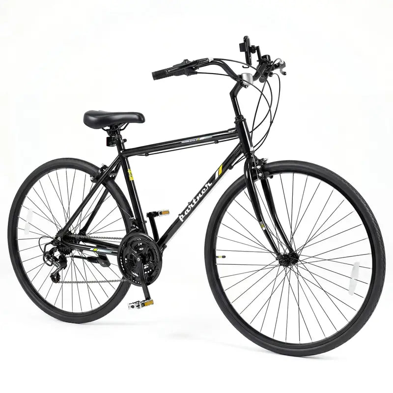 18-Speed Hybrid Commuter Bike ¨C 700C Wheels, Shimano Drivetrain, Urban Ready