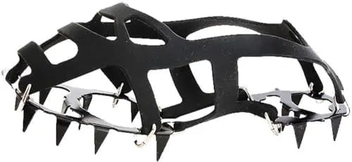 18-Tooth Ice Cleats for Shoes &amp; Boots ¨C Non-Slip Winter Traction Grips for Hiking, Walking, and Outdoor Safety