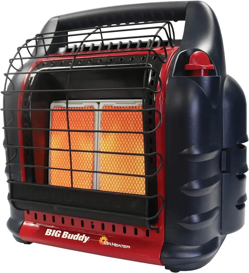 18,000 BTU Portable Propane Heater ¨C Compact Big Buddy Model for Indoor/Outdoor Use