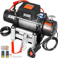 18,000-Lb Capacity 12V Electric Winch with Steel Cable ¨C Off-Road Towing Solution for ATV, UTV &amp; Trucks