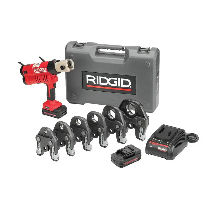 18V Cordless Press Tool Kit with ProPress Jaws (1/2″¨C2″) for PEX Installation