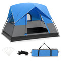 2-3 Person Waterproof Dome Camping Tent with Removable Rainfly and Windproof Design