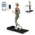 2.5HP Under-Desk Walking Pad ¨C Compact Treadmill with Remote, 340 lb Capacity &amp; Quiet Operation