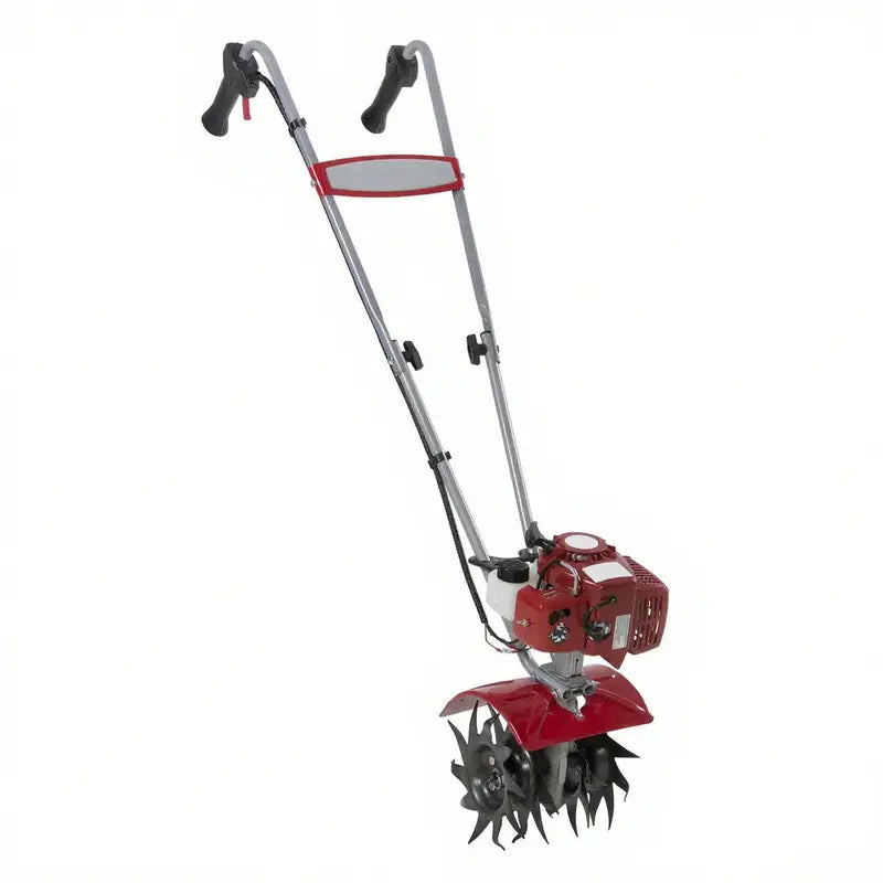2-Cycle Garden Tiller and Cultivator ¨C Compact, Gas-Powered Soil Preparation Tool for Home Landscaping