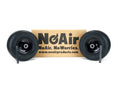 (2) Flat Free Wheel Assemblies 11×6.00-5 Compatible With Cub Cadet ZT1 Replaces 634-05664