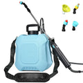 2-Gallon Retractable-Wand Electric Garden Sprayer ¨C 4 Adjustable Nozzles, USB-Rechargeable with 2000mAh Battery