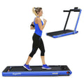 2-in-1 Folding Treadmill ¨C Under-Desk Walking/Running Machine with Dual Display and Smart App Connectivity