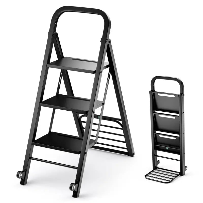 2-in-1 Multi-Function Hand Truck Dolly &amp; Step Ladder