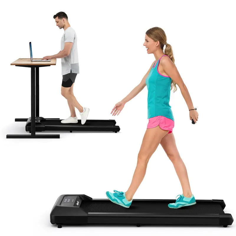 2-in-1 Under-Desk Walking Pad ¨C Foldable Treadmill with 265 LB Weight Capacity