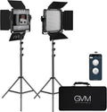 2-Pack Bi-Color LED Video Light Kit ¨C APP-Controlled, 2300K¨C6800K, CRI97+, Barndoor Included