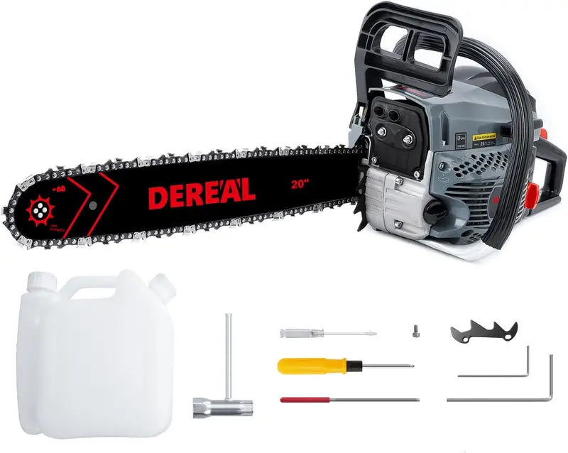 20-Inch 62cc Gas Chainsaw ¨C 3.4HP 2-Stroke Engine for Heavy-Duty Cutting