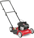 20-Inch Steel Deck Push Lawn Mower ¨C Side-Discharge Gas Model with Oil Included, Red/Black Finish