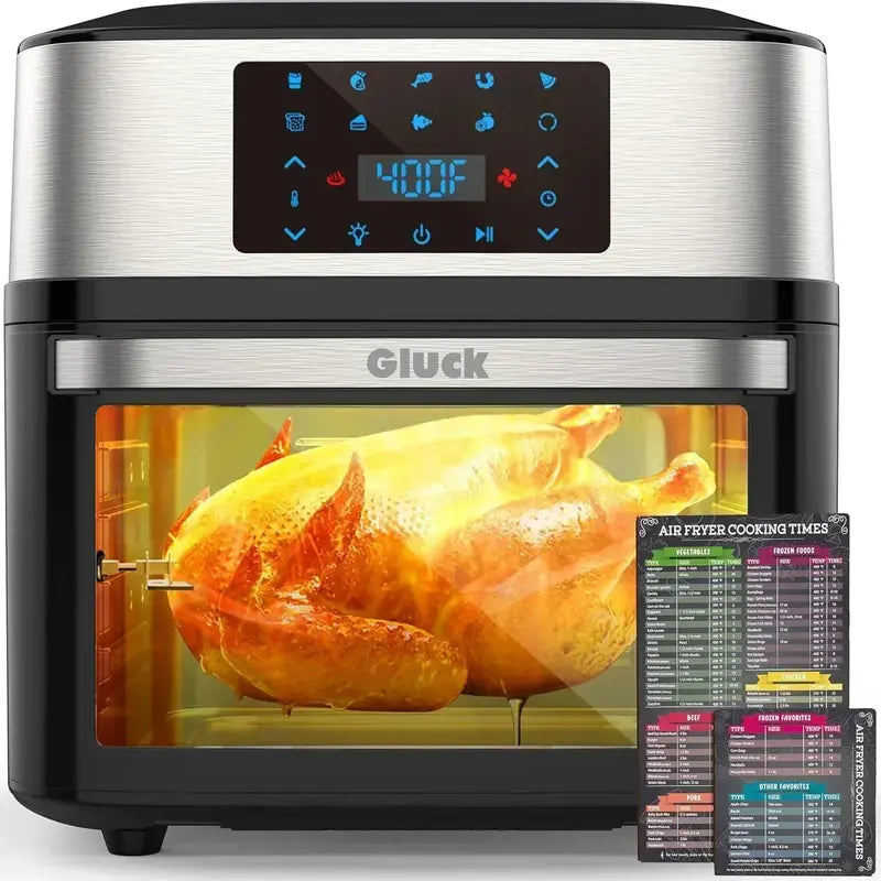 20-Quart Multi-Function Air Fryer Oven ¡ª 10-in-1 Cooking Appliance with Rotisserie &amp; Dehydrator Racks