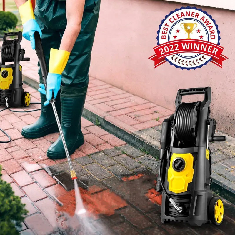 2000 PSI Electric Pressure Washer ¨C Heavy-Duty Cleaning System with 5 Quick-Connect Nozzles