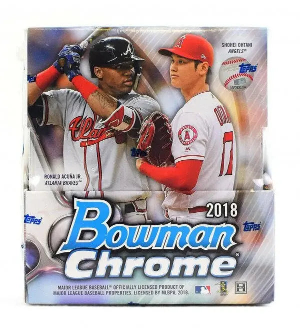 2018 Bowman Chrome Baseball Hobby Box ¨C Sealed Collector Edition