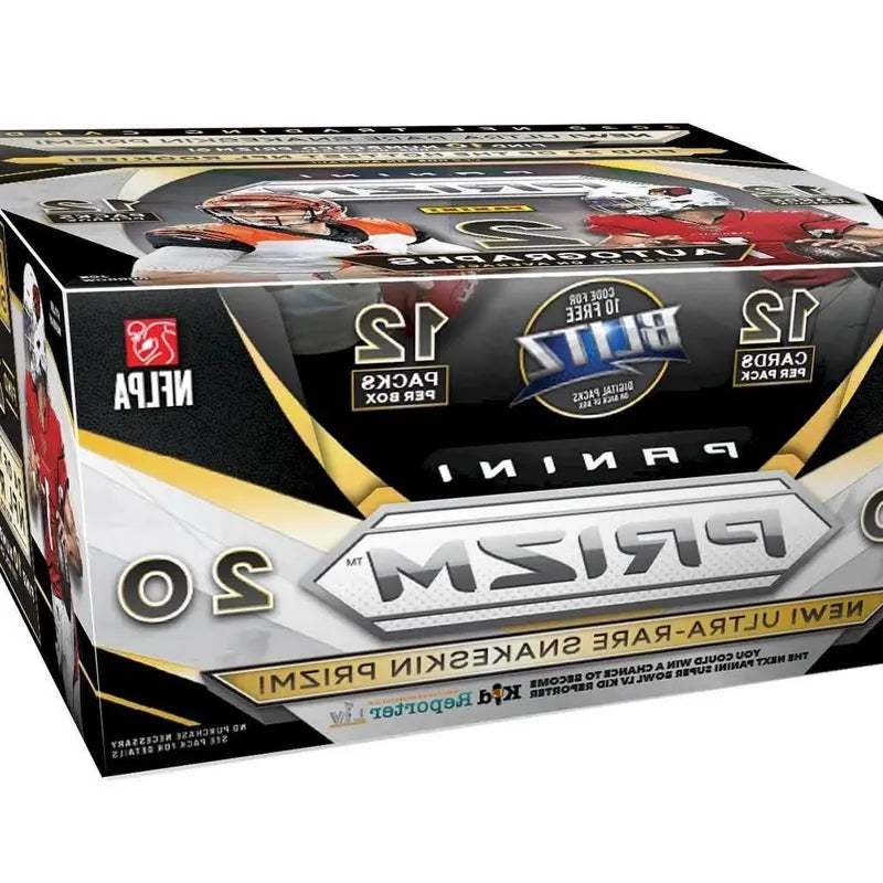 2020 Prizm Football Hobby Box ¨C Licensed NFL Trading Card Collection with Exclusive Inserts
