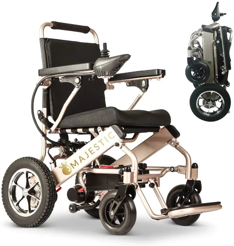 2020 Travel-Friendly Electric Wheelchair ¡ª Lightweight Foldable Power Scooter with Heavy-Duty Frame &amp; Aviation Compliance