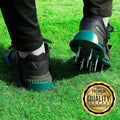2023 Spike Aerator Shoes for Lawn Care ¨C Adjustable Strap Grass Aerating Footwear
