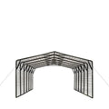 2025 CP2030F All-Steel Carport Shed ¨C 20′ x 30′ with 10-Foot Enclosed Side Walls