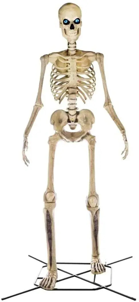 2025 Home Accents Giant 12-Foot Skeleton Decoration ¨C Realistic LifeEyes Design (Model NO250058)