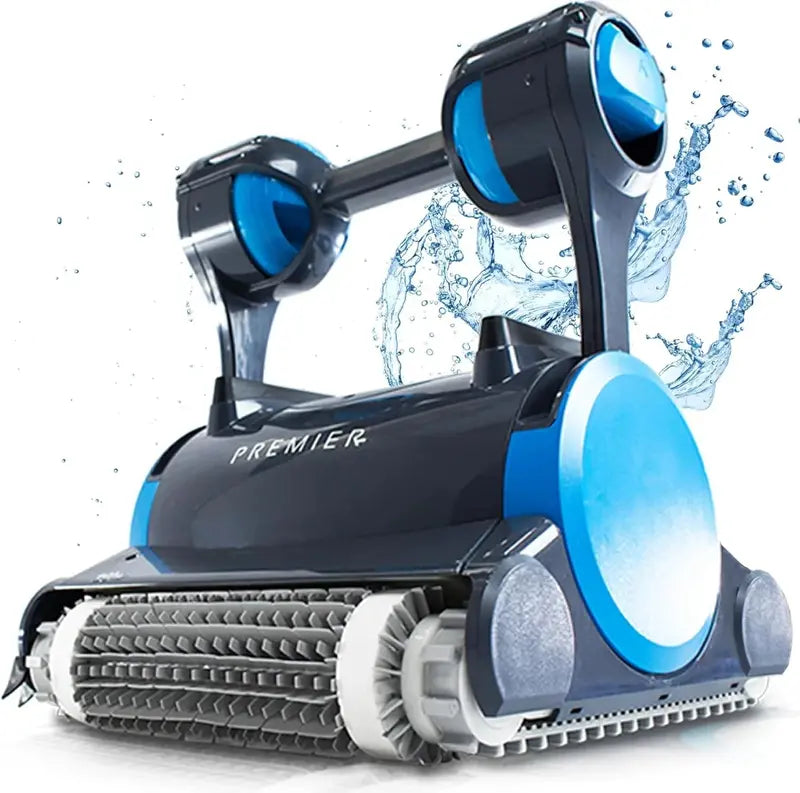 2025 Smart Robotic Pool Cleaner ¨C In-Ground Model with Waterline Scrubbing, Weekly Scheduler, and Dual-Filter System