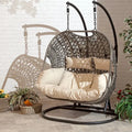 2025 Wicker Patio Swing Chair ¨C Stylish All-Weather Outdoor Seating with Comfortable Cushioning