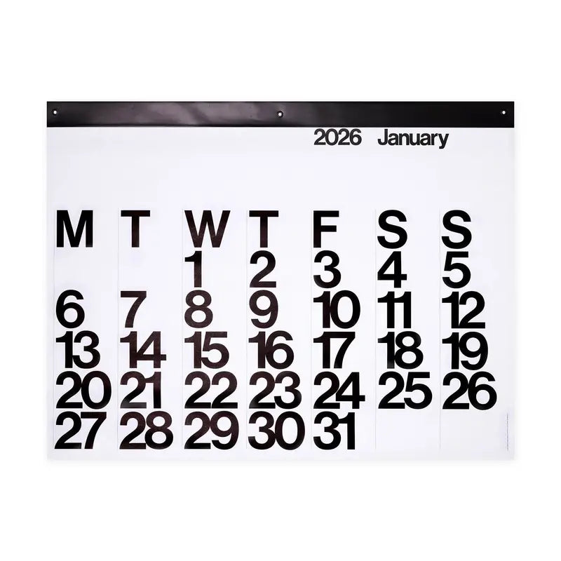 2026 Stendig Art Calendar ¨C Iconic Modernist Wall Calendar Featuring World-Class Artists