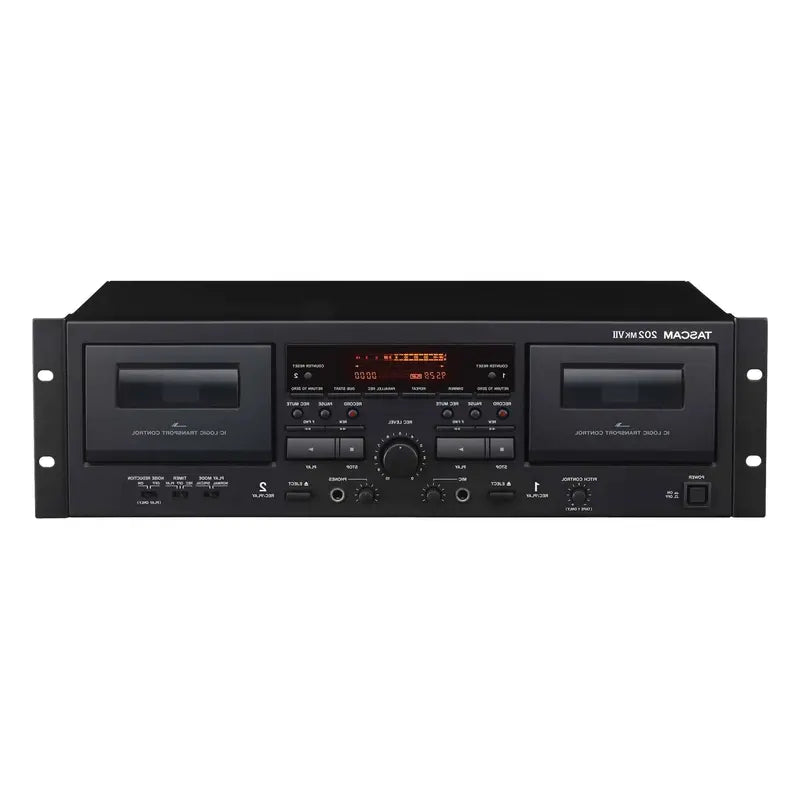 202MKVII Dual Cassette Deck ¨C Professional Stereo Tape Recorder/Player