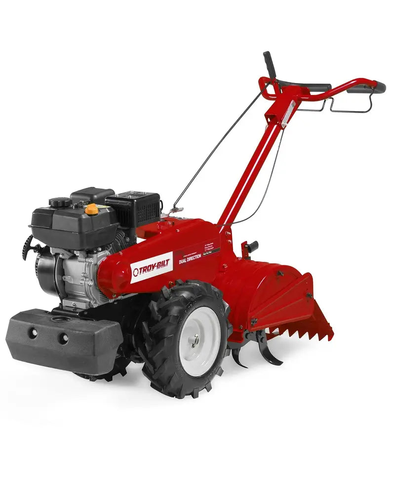 208cc Rear-Tine Garden Tiller ¨C Dual-Rotation Capability (Forward &amp; Counter-Rotating) for Versatile Soil Preparation