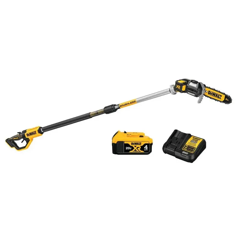 20V MAX XR Cordless 8-Inch Pole Saw Kit ¨C Lightweight Tree Trimming System