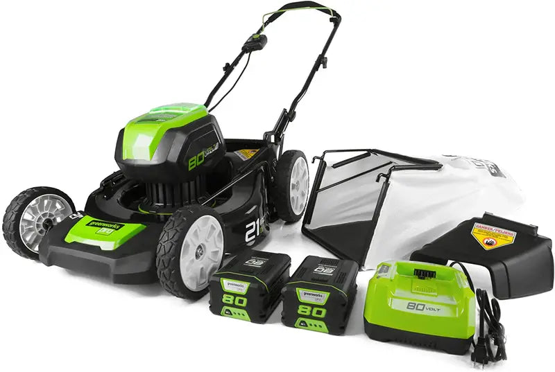 21-Inch Cordless Electric Lawn Mower ¡ª 80V Dual-Battery System with Charger (GLM801601)