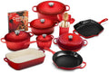 21-Piece Cast Iron Cookware Set ¨C Premium Signature Collection