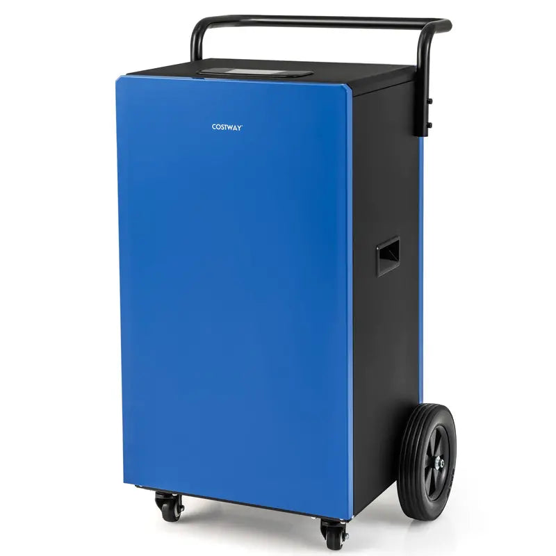 215-Pint Industrial Dehumidifier ¨C Heavy-Duty Commercial Unit with Drain Hose &amp; 24-Hour Timer